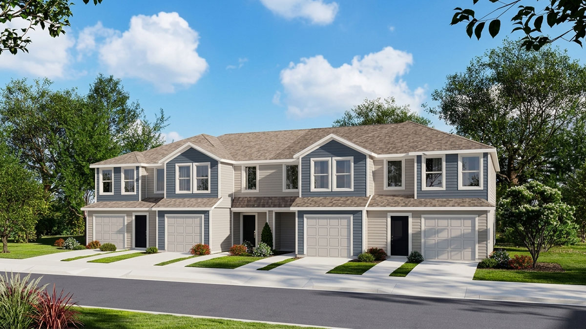 New Construction Townhomes in Davenport